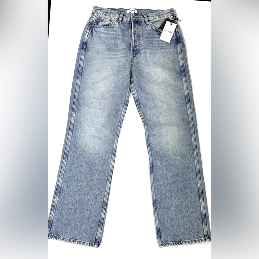 Re/Done 90s High Rise Loose Jeans in Ojai Indigo Women’s Sz 29 New with all Tags - Picture 2 of 12